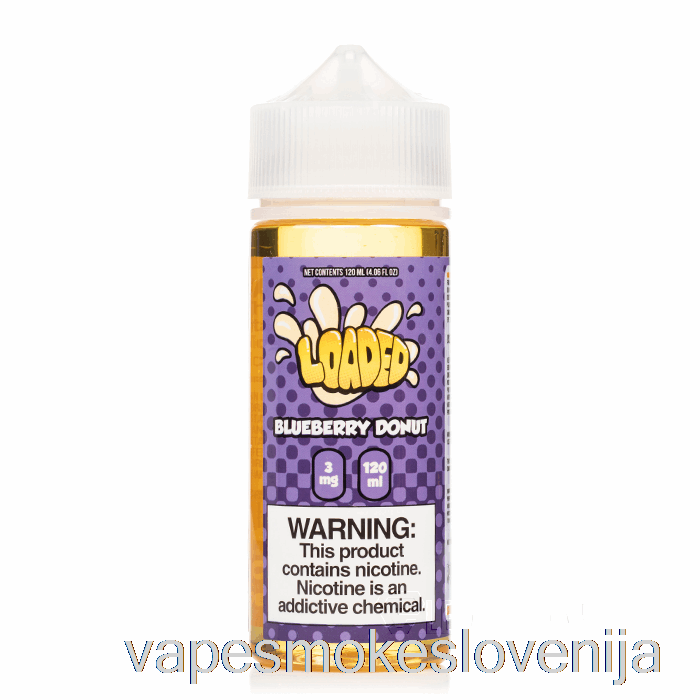 Vape Slovenija Borovničev Krof - Napolnjena E-tekočina - Neusmiljeni Hlapi - 120ml 0mg